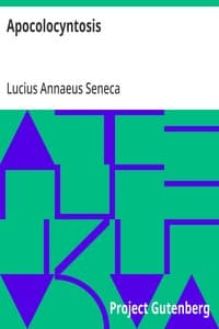 Cover of Apocolocyntosis