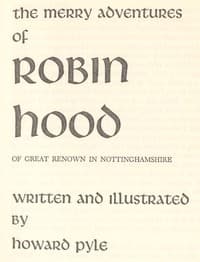 Cover of The Merry Adventures of Robin Hood