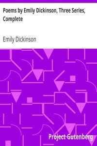 Cover of Poems by Emily Dickinson, Three Series, Complete