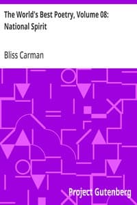 The World's Best Poetry, Volume 08: National Spirit