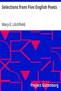 Selections from Five English Poets