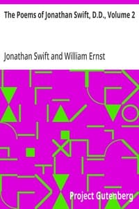 Cover of The Poems of Jonathan Swift, D.D., Volume 2