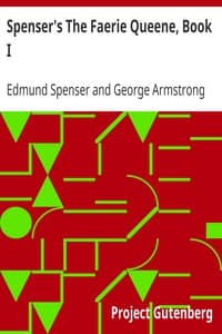 Cover of Spenser's The Faerie Queene, Book I