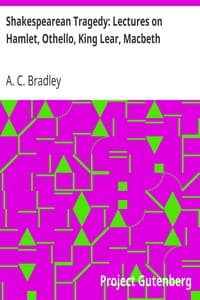 Cover of Shakespearean Tragedy: Lectures on Hamlet, Othello, King Lear, Macbeth