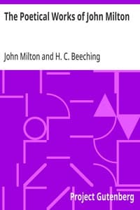 Cover of The Poetical Works of John Milton