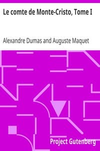 Cover of Le comte de Monte-Cristo, Tome I