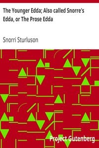 Cover of The Younger Edda; Also called Snorre's Edda, or The Prose Edda