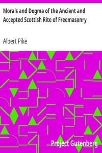 Cover of Morals and Dogma of the Ancient and Accepted Scottish Rite of Freemasonry