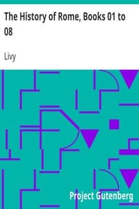 Cover of The History of Rome, Books 01 to 08