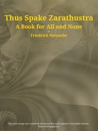 Cover of Thus Spake Zarathustra: A Book for All and None