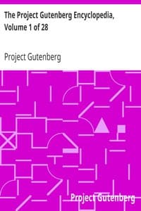 Cover of The Project Gutenberg Encyclopedia, Volume 1 of 28