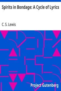 Cover of Spirits in Bondage: A Cycle of Lyrics