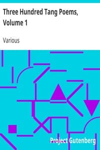 Cover of Three Hundred Tang Poems, Volume 1