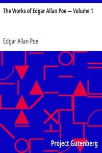 Cover of The Works of Edgar Allan Poe — Volume 1