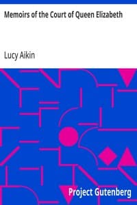 Cover of Memoirs of the Court of Queen Elizabeth