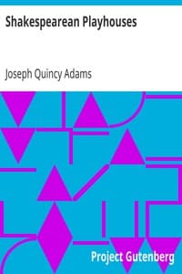 Cover of Shakespearean Playhouses: A History of English Theatres from the Beginnings to the Restoration
