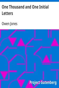 One Thousand and One Initial Letters