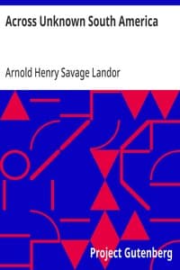 Cover of Across Unknown South America