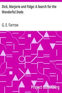 Cover of Dick, Marjorie and Fidge: A Search for the Wonderful Dodo