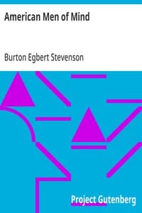 Cover of American Men of Mind