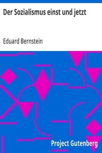 Cover of Der Sozialismus einst und jetzt: Streitfragen des Sozialismus in Vergangenheit und Gegenwart