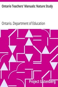 Cover of Ontario Teachers' Manuals: Nature Study