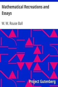 Cover of Mathematical Recreations and Essays