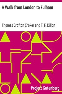 Cover of A Walk from London to Fulham