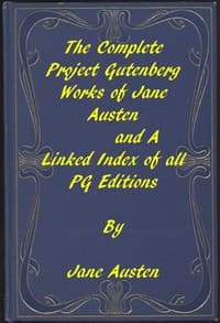 Cover of The Complete Project Gutenberg Works of Jane Austen: A Linked Index of all PG Editions of Jane Austen