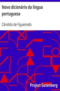 Cover of Novo dicionário da língua portuguesa