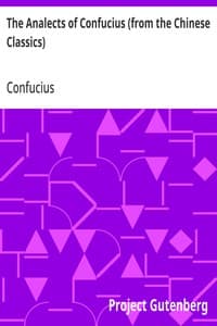 Cover of The Analects of Confucius (from the Chinese Classics)