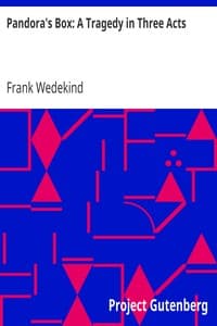 Cover of Pandora's Box: A Tragedy in Three Acts