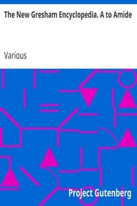 Cover of The New Gresham Encyclopedia. A to Amide: Vol. 1 Part 1