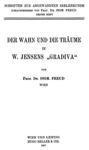 Cover of Der Wahn und die Träume in W. Jensens »Gradiva«