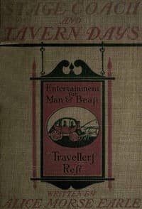 Cover of Stage-coach and Tavern Days