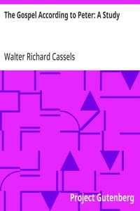 Cover of The Gospel According to Peter: A Study
