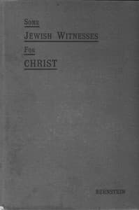 Cover of Some Jewish Witnesses For Christ