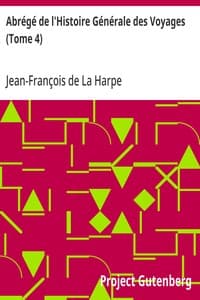 Cover of Abrégé de l'Histoire Générale des Voyages (Tome 4)