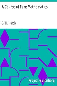 Cover of A Course of Pure Mathematics: Third Edition