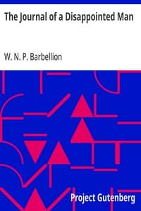 Cover of The Journal of a Disappointed Man