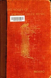Cover of The Modes of Ancient Greek Music