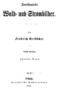 Cover of Amerikanische Wald- und Strombilder. Zweiter Band.