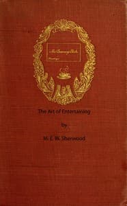 Cover of The Art of Entertaining