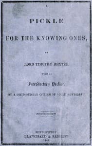 Cover of A Pickle for the Knowing Ones