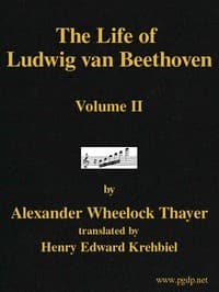 Cover of The Life of Ludwig van Beethoven, Volume II