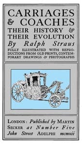 Cover of Carriages & Coaches: Their History & Their Evolution
