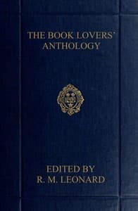 Cover of The Book-Lovers' Anthology