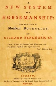 Cover of A New System of Horsemanship