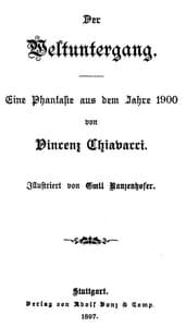 Cover of Der Weltuntergang: Eine Phantasie aus dem Jahre 1900