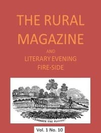 Cover of The Rural Magazine, and Literary Evening Fire-Side, Vol. 1 No. 10 (1820)